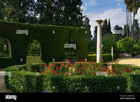 Royal Alcazar Palace and gardens,Seville,Andalusia,Spain,Europe Stock Photo - Alamy