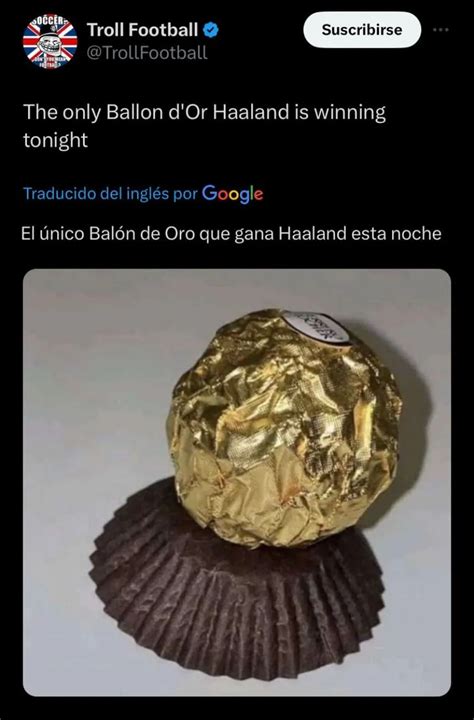 Lionel Messi Balón De Oro 2023 Los Memes Que Dejó El Octavo Galardón