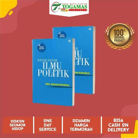 Jual Buku Asli Dasar Dasar Ilmu Politik Ed Revisi Karya Prof Miriam