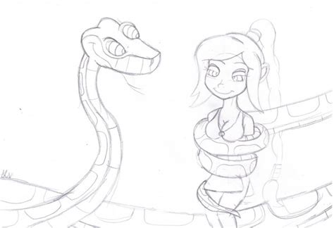 Kaa And Ty Lee Sketch By Gnnnn Fur Affinity Dot Net