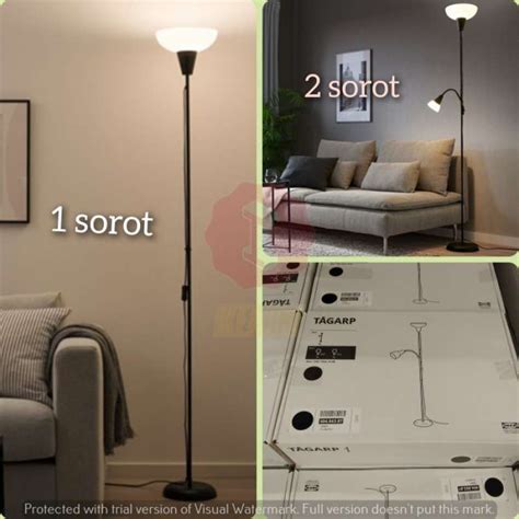 Promo Lampu Lantai Sorot Atas Baca Sudut Ruangan Standing Lamp Ruang