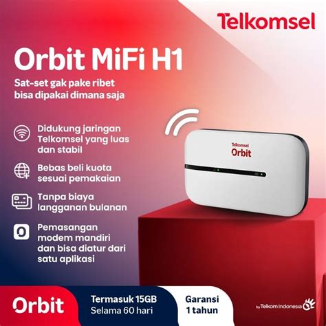 Jual Mifi Router Modem Wifi 4G Huawei Brovi E5576 325 Tsel Orbit Free