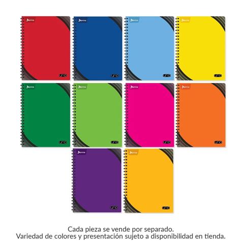 Cuaderno Profesional Norma Uno Cuadro Grande 100 Hojas Varios Colores 1