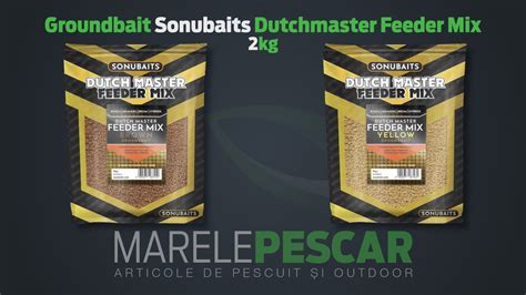 Groundbait Sonubaits Dutchmaster Feeder Mix Marelepescar