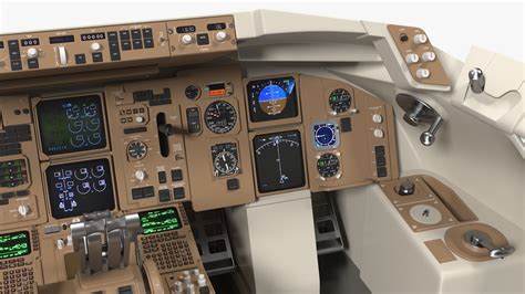 3D boeing 757 200 cockpit - TurboSquid 1646580