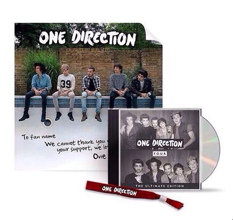 √ One Direction Signed Cd