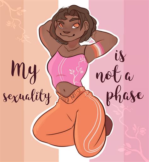 Art Based Off The Lesbian Flag Lavendertowne Amino