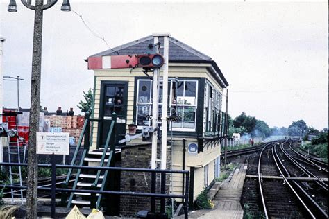 The Transport Library Br British Rail Signal Box Addiscombe August