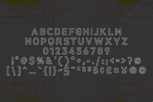 Arkqunie Outline Extra Black Font By Nan Design Creative Fabrica