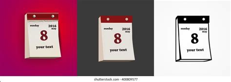 Tear Off Day Calendar Images, Stock Photos & Vectors | Shutterstock