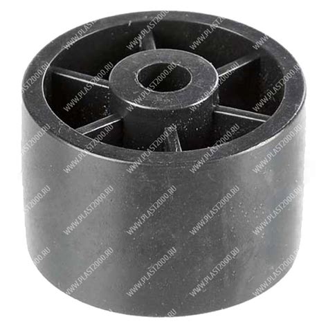 Колесо пластиковое мебельное наружный Ø 35 мм, внутренний Ø 6 мм ...