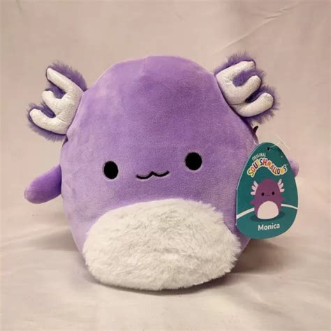 Squishmallows Monica The Purple Axolotl 75” Squishmallow Bnwt £1749
