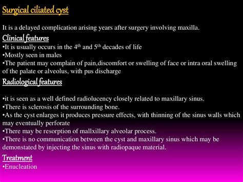 Differential Diagnosis Of Maxillary Sinus Pathology