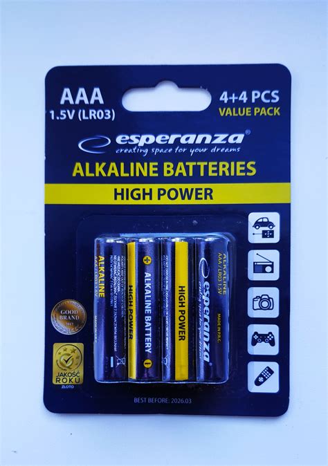 Esperanza Aaa Bat Alkaline Ezb