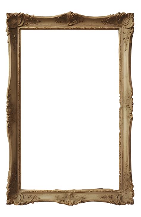 Classic Wooden Frame Png