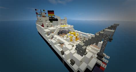 HMHS Britannic Wreck Minecraft Map