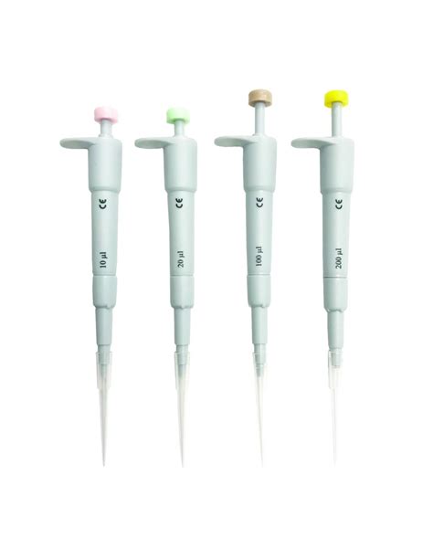 Miniature Fixed Volume Micropipette Micro Volume Set 10ul 20ul 100ul