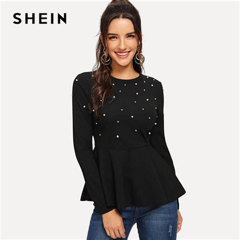 Venta Shein Blusas Manga Larga Mujer En Stock