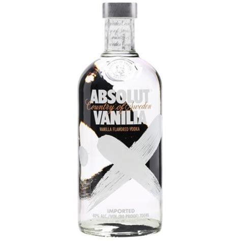 Absolut Vanille Vodka Flavoured 70cl ShopBE