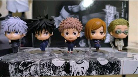 JUJUTSU KAISEN CHIBIS SET AUTHENTIC ANIK ANIK GASHAPON On Carousell