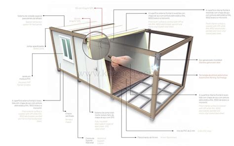 Especificações de Contentores Pré fabricados