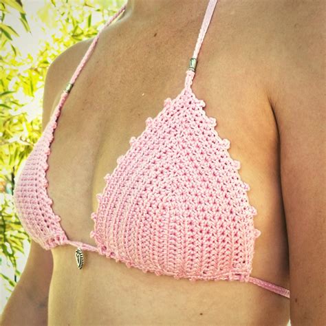 Crochet Bikini Pattern Aphrodite Crochet Bikini Brazilian Style With Adjustable Cheeky Scrunch