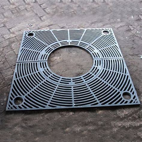 Heavy Duty Ductile Cast Iron Channel Trench Drain Grates Trench Drain