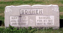 Samuel Sonnen 1851 1927 Mémorial Find a Grave