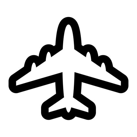 Icono de Vector de vuelo de avión 550475 Vector en Vecteezy