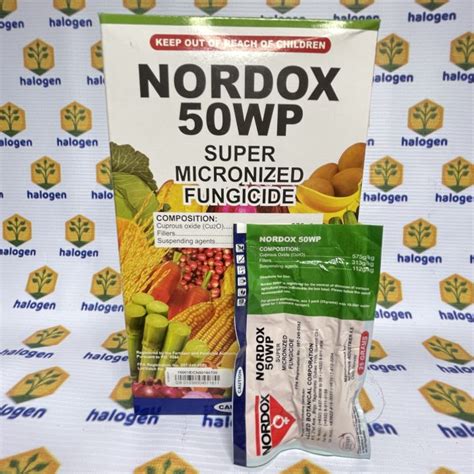 NORDOX 50WP 75WG COPPER BASED FUNGICIDE BACTERICIDE Lazada PH