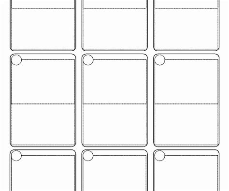 Template For Trading Cards