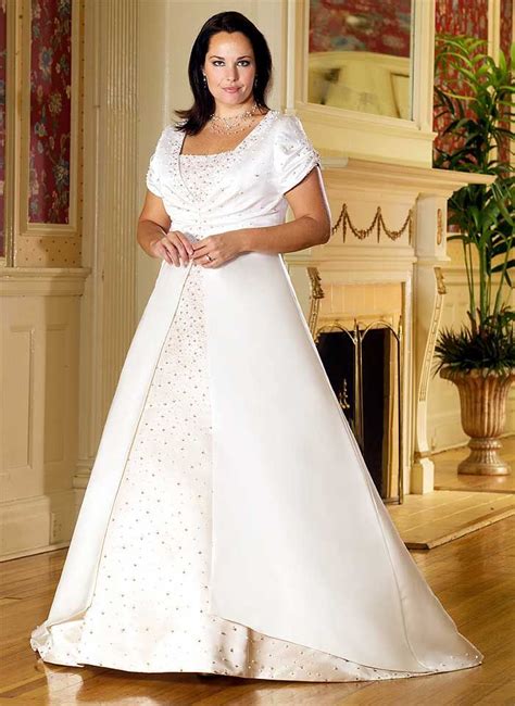 Plus Size Wedding Gowns With Jackets