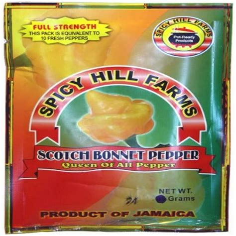 Spicy Hill Farms Dried Scotch Bonnet Pepper