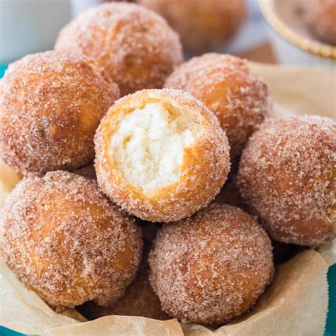 Fried Donut Holes No Yeast HouseholdCooking