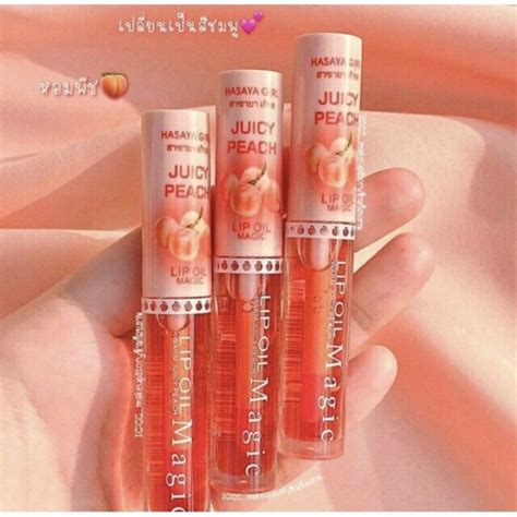 Satuan Lip Oil Hasaya Girl Juicy Peach Kiss Beauty Lip Oil Lazada