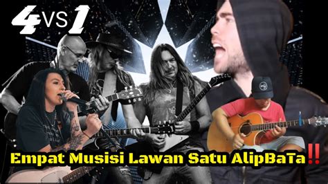 Reaksi Kocak Para Musisi Setelah Melihat Alip Ba Ta Memainkan Empat