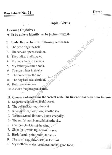 Cbse Class English Worksheets For Free In Pdf Format