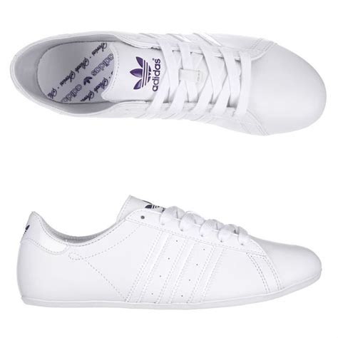 Adidas Baskets Campus Round Femme Blanc Et Violine Cdiscount Chaussures