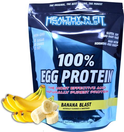 Healthy N Fit 100 Egg Protein Banana Blast 4lb 100