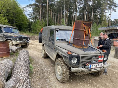 S TEC lädt zum Offroad Event für G Klassen Puchs Pinzgauer und