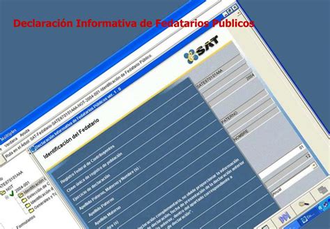 Ppt Declaraci N Informativa De Fedatarios P Blicos Powerpoint