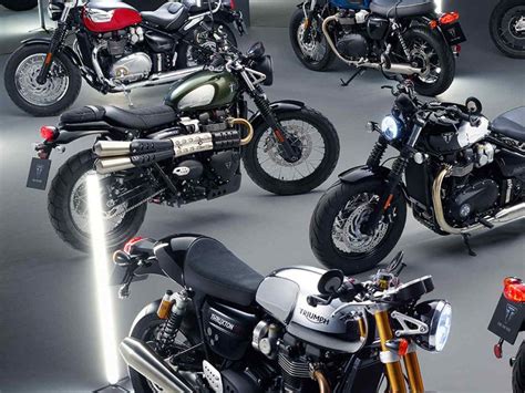 Triumph Lan A Motos Chrome Edition Saiba Quais Vir O Ao Brasil Motoo