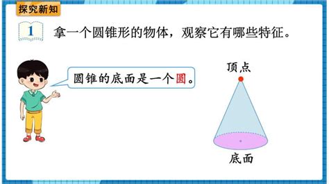 人教版六年级下册圆锥的认识优秀课件ppt 教习网课件下载