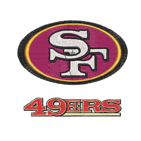 San Francisco 49ers Logo Embroidery Digital Designs Embroidery