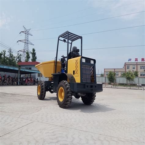 Four Wheel Dumper Mini Transporter Self Loading China 1 5 Ton Wheel