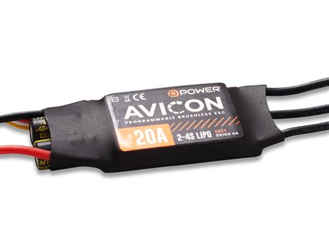 D Power Avicon A S Bec Brushless Regler D Power Webshop