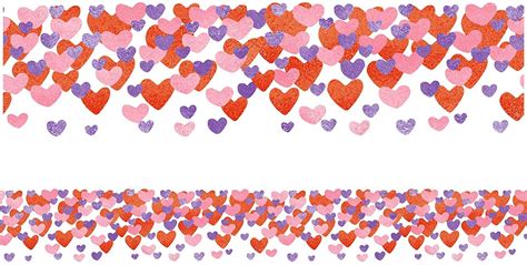 52 5ft Valentines Day Decorations Borders For Classroom Decor