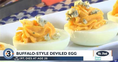 Mr Food Buffalo Style Deviled Eggs Food And Recipes