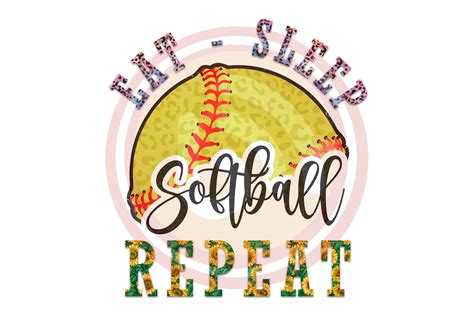 Funny Softball Sayings Sublimation Graphic by SvgBuzz · Creative Fabrica