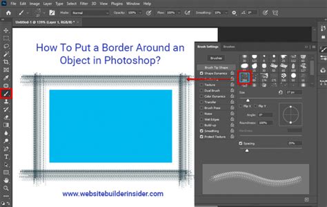 How Do I Put A Border Around An Object In Photoshop